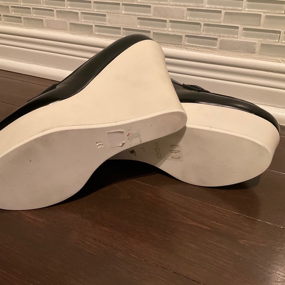 NWT MaxMara Loafers with Platform Wedge Heel NIB - Picture 9 of 10